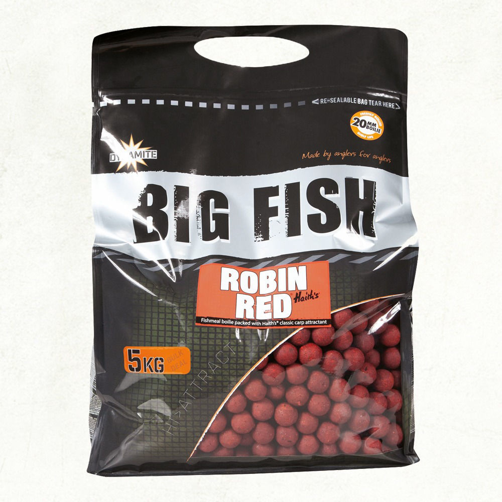 Fishon Tackle Shop. Dynamite Baits Robin Red Shelflife Boilies