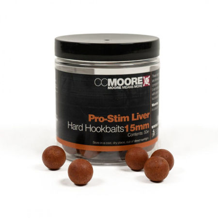 Picture of CC MOORE Pro-Stim Liver Hard Hookbaits