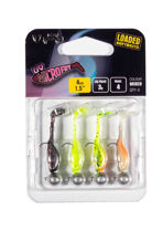 Picture of Fox Rage Ultra UV Micro Fry Mixed Colour Loaded Lure Pack 4cm 3g Size 4