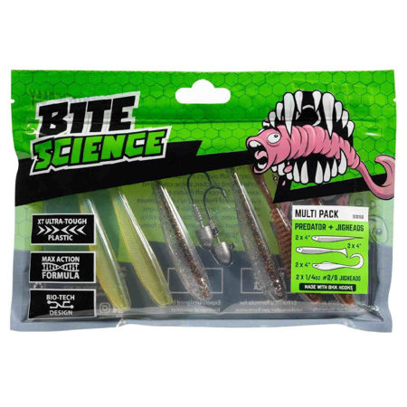 Picture of Bite Science Predator + Jigheads Multipack 1/4oz #2/0